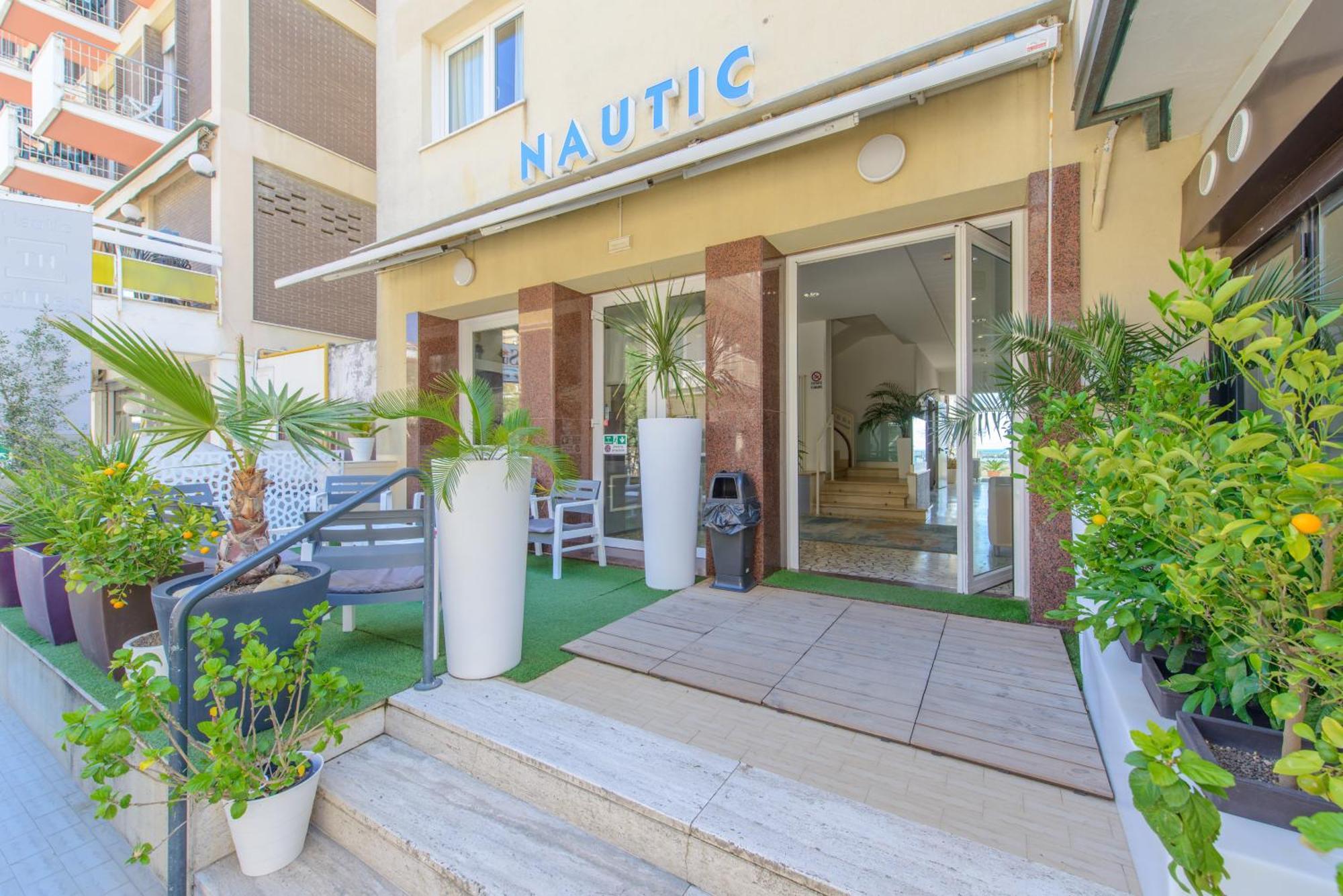 Nautic Beach Hotel Rimini Exteriör bild