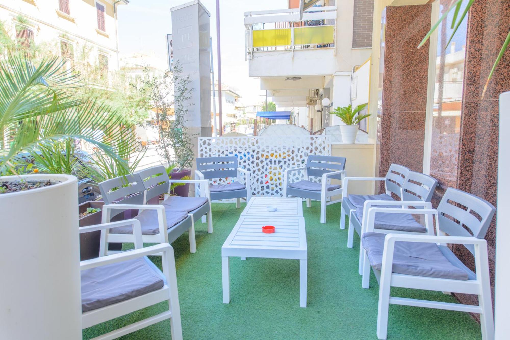 Nautic Beach Hotel Rimini Exteriör bild